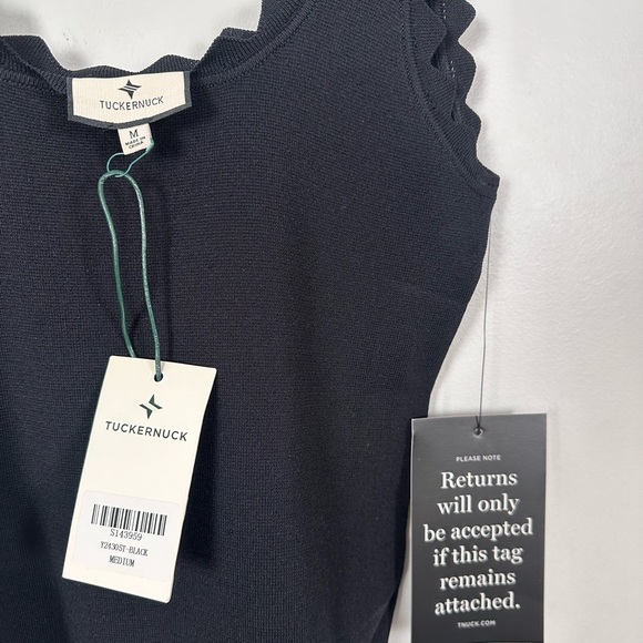 TUCKERNUCK
Black Ric Rac Compression Tank - Picture 8 of 11